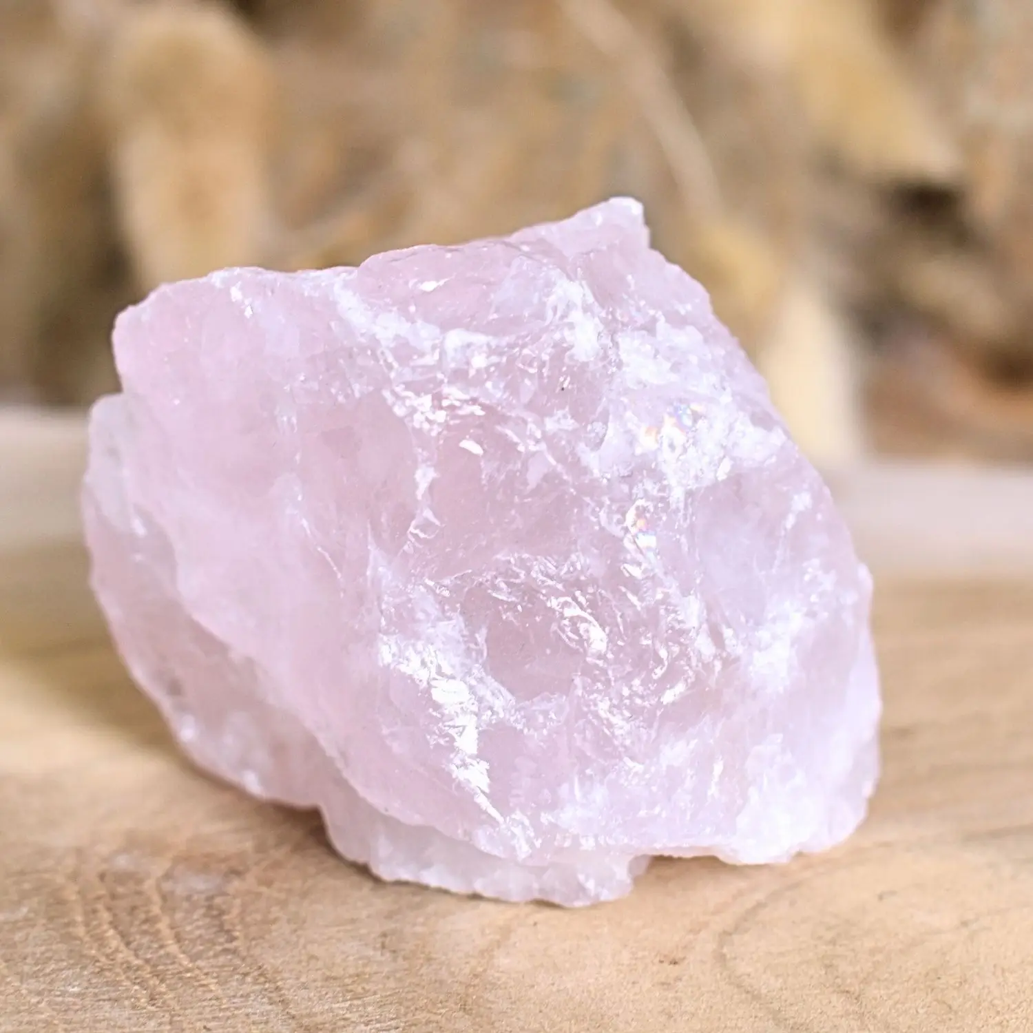 Quartz Rose brut - Douceur & réconfort -