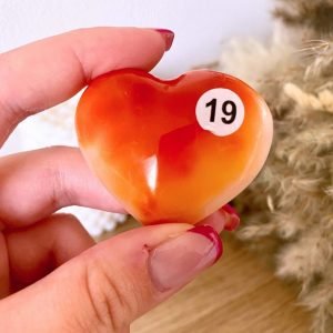 coeur en conaline dans votre boutique de lithothérapie en ligne mineralissime
