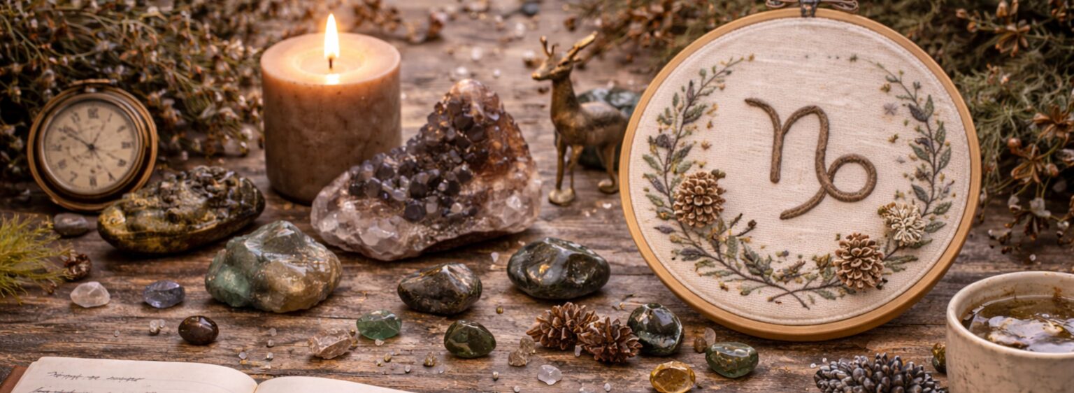 pierres et mineraux du signe astrologique capricorne en lithtohérapie