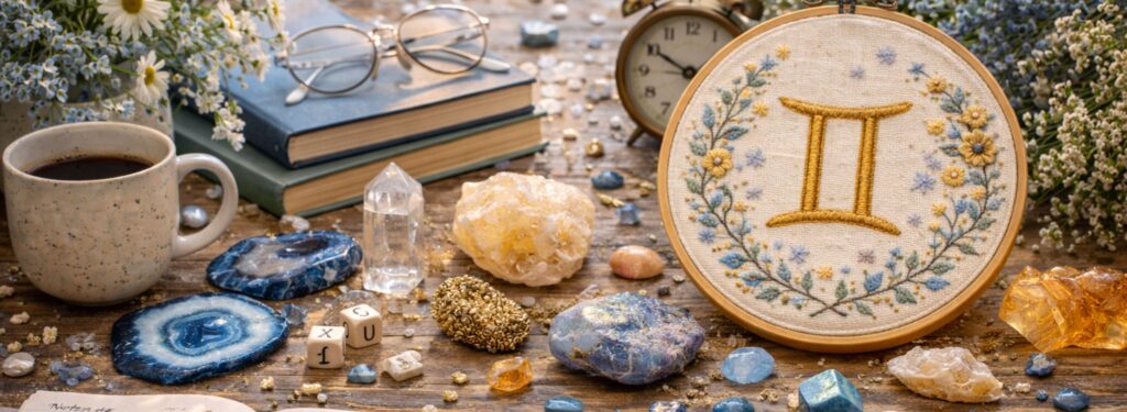 Découvrez les pierres et minéraux associés au signe astrologique du gemeaux en lithothérapie dans votre boutique en ligne de lithothérapie mineralissime