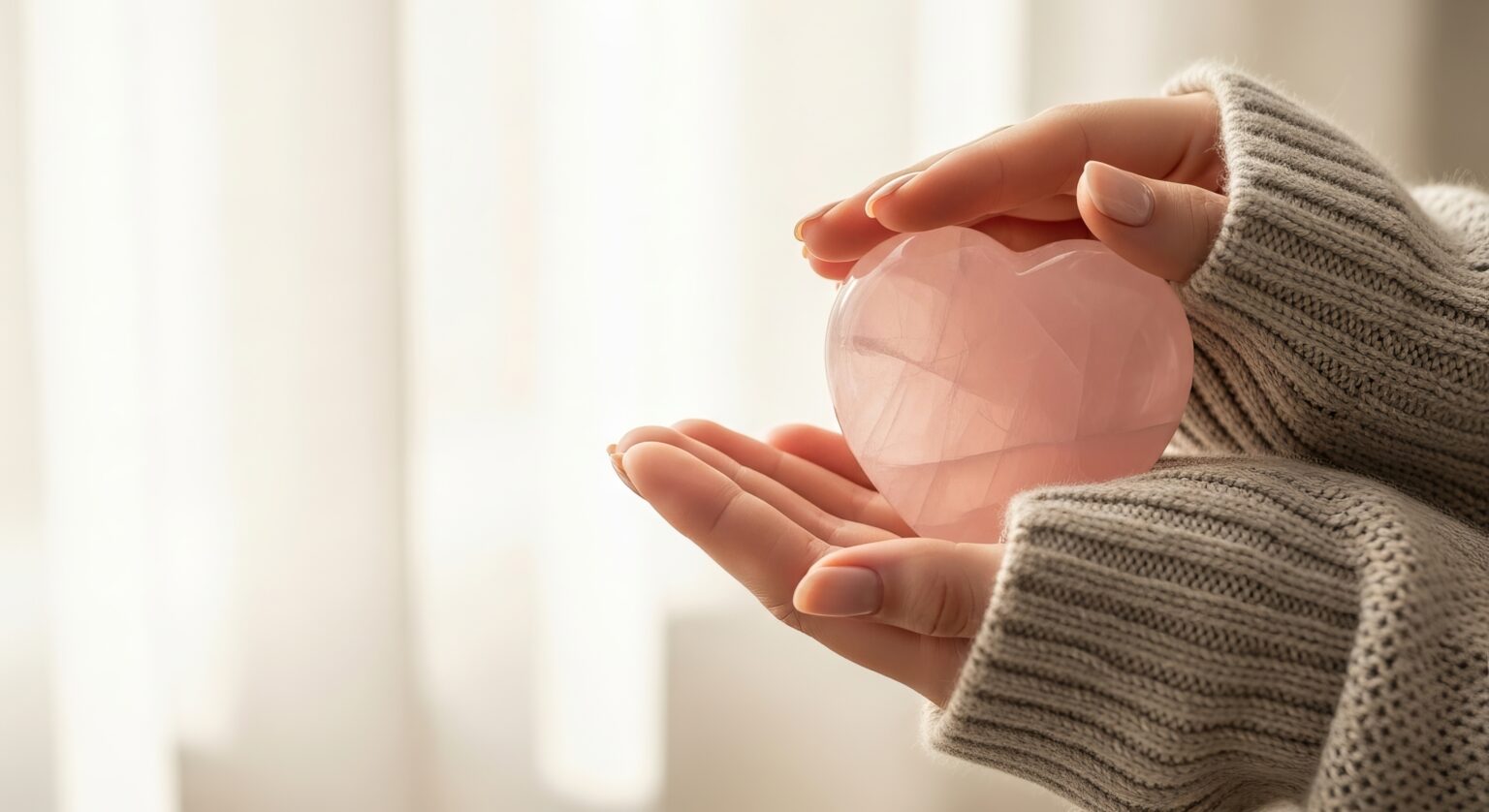 quartz rose pierre naturelle et bienfaits énergétiques en lithothérapie