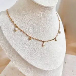 collier pierre de lune pierre naturelle aux bienfaits énergétiques vendues par minéralissime