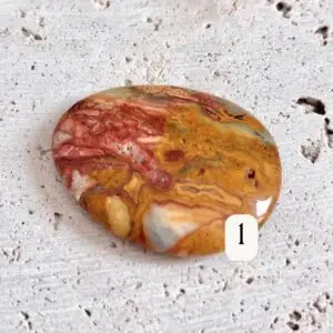pierre naturelle agate crazy lace aux bienfaits de joie d'abondance et de dynamisme. mineraux de lithothérapie