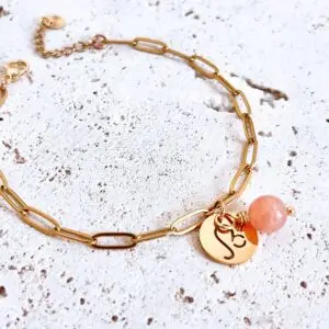 racelet signe astrologique pierres naturelles pierre du soleil bracelet lion signe astro